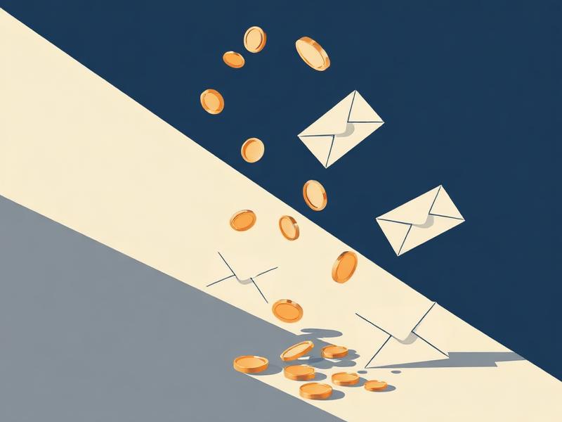 Illustration for the hidden cost of dirty email lists article